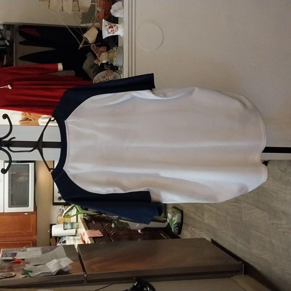 Red Sox White and Blue Jersey Bye Dynasty -Size Large - Picture 4 of 7
